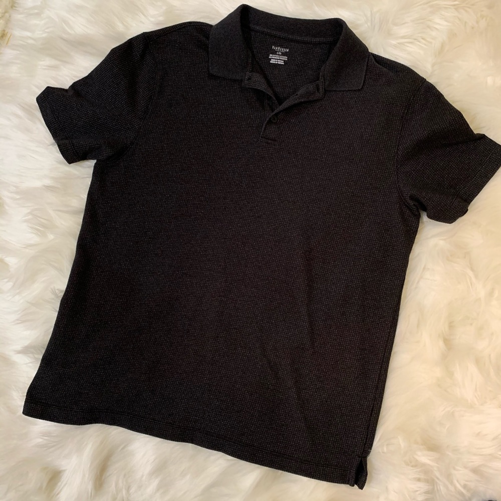 Van Heusen Short Sleeve Polo Shirt - Picture 2 of 8